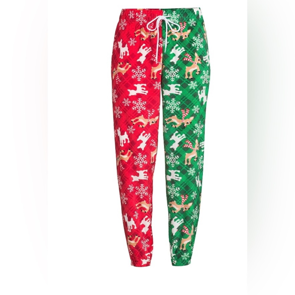 Rudolph the Red Nosed Reindeer Women's
Sleep Velour Jogger new no tag